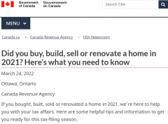抵税$5000！CRA提醒5大福利：买卖、装修房屋都能领钱