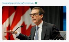 加拿大通胀失控了!央行行长发警告