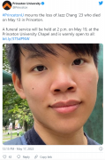 惋惜，21岁华裔学生跳湖自杀 即将普林斯顿毕业…