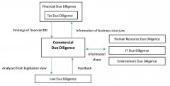 Relationship between commercial due diligence and other DD