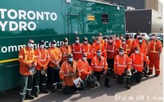 多伦多电力公司派出26电工赴渥太华帮忙