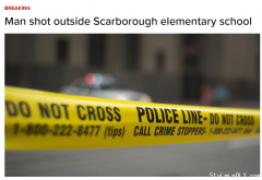 加拿大小学外有男子持长枪 警方开火 多所学校封锁