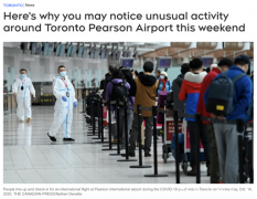 Pearson机场紧急演习恐将造成交通大延误！将有超300名“抗议者”围堵机场
