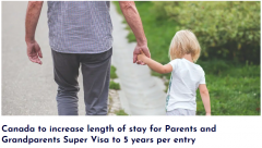 加拿大宣布&quot;超级签证&quot;重大改革：父母团聚最长7年！