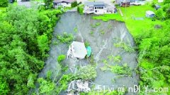 魁省沙圭尼山泥倾泻 53户200人紧急疏散(图)
