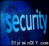 翻译求助：put SECURITY with blue letters？急，谢谢！