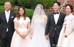 韩国三星最小继承人罕见露面 穿短裙参加婚礼被批不礼貌