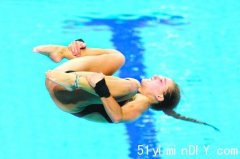 加国女选手跳水一米板摘铜(组图)