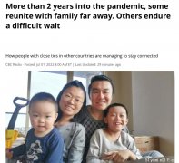 疫情下的故事 中国母子在加国重逢