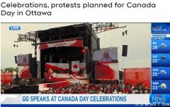 庆典乱糟糟 加拿大人不愿悬挂国旗
