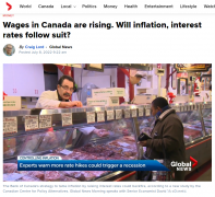 加拿大人平均时薪暴涨！通胀利率可能涨得更快！