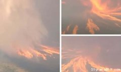 加州大火现场：“火焰龙卷风”视频曝光 场面震撼！