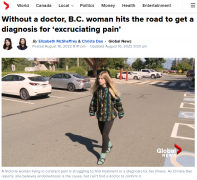 加拿大23岁妹子子宫巨痛！只好自费$3w去美国求医