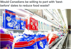 加拿大食品包装上这个信息恐要消失！食品过期也能吃！减少浪费！