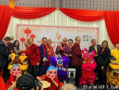 洪红代总领事出席大多伦多中华文化中心兔年新春社区庆祝活动