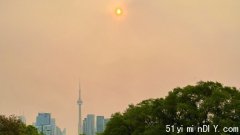 紧急警报：多伦多空气质量达危险级别，野火烟雾肆虐
