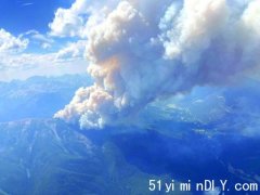 恶劣山火令6月底全加碳排放量创纪录(图)