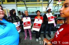 罢工近3周仍未重返谈判桌 Metro超市工会拒纳调解员(图)