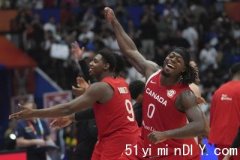 男子篮球世界杯   加拿大队晋级8强(图)