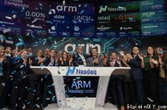芯片巨头ARM上市首日大涨25% 孙正义大赚$120亿